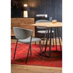 HERMAN bord Naturlig/Sort