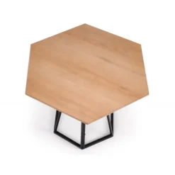 HERMAN bord Naturlig/Sort