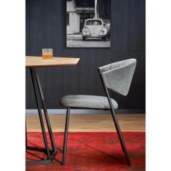 HERMAN bord Naturlig/Sort