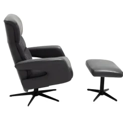 Hillerød læder lænestol