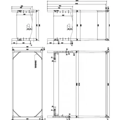 Himmelseng 90 x 200 cm – Amori, hvid