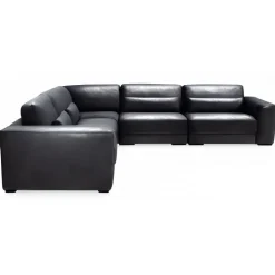 Hjort Knudsen Aulum Læder Hjørnesofa