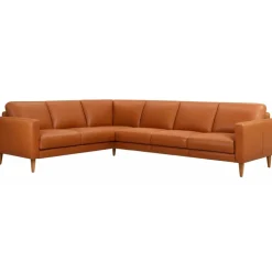 Hjort Knudsen Esbjerg Læder Hjørnesofa