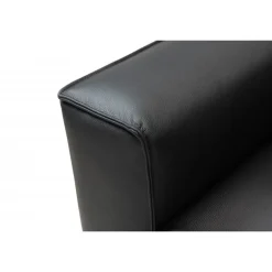 Hjort Knudsen Ishøj læder U-sofa Venstrevendt