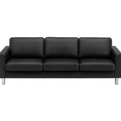 Hjort Knudsen Padborg 3 pers lædersofa