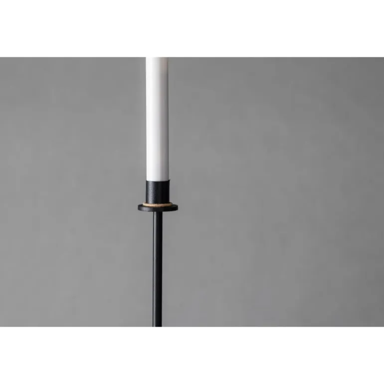 Hogehall Lysestage - Sort og Hvid