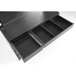 Hollywood XL Sminkebord med spejl - sort