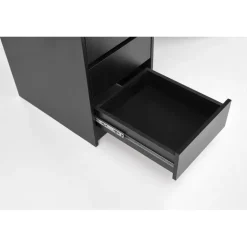 Hollywood XL Sminkebord med spejl - sort