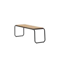 Holmbeck Bænk - Sort,Natur