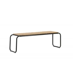 Holmbeck Bænk - Sort,Natur