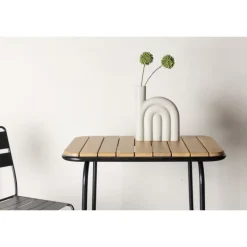 Holmbeck Cafébord - Sort,Natur