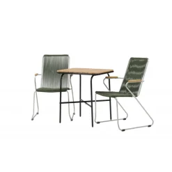 Holmbeck Loungesæt - Havemøbelsæt - Grøn,Natur