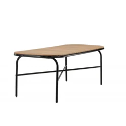 Holmbeck Spisebord - Sort,Natur