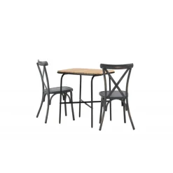 Holmbeck t Loungesæt - Havemøbelsæt - Mørkegrå,Natur