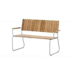 Holmsund Bænkesofa - Natur,Sølvgrå