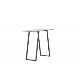 Horten Bord - Sort og Transparent