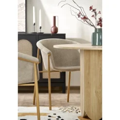 HUGO Rundt Bord i Naturlig Eg