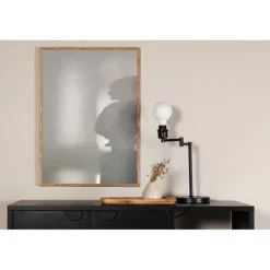 Human shadow Plakat - Grå og Hvid