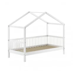 Husseng i bøg 90 x 200 cm – Forrest, hvid