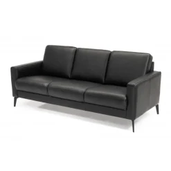 Hvidovre 3 personers lædersofa