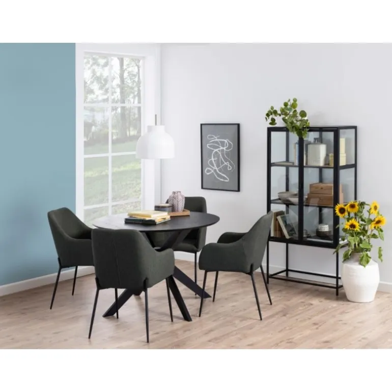 I_Duncan spisebord sort MDF