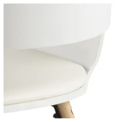 I_Luna Spisebordsstol hvid