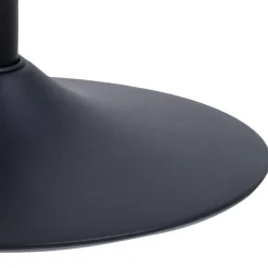 I_Oregon barstol brun læderlook