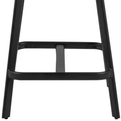 I_Oregon counterstol brun læderlook