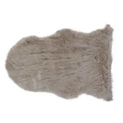 Imiteret skind i lysegrå