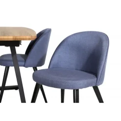 Inca e Spisebordssæt - Sort, Blå og Natur