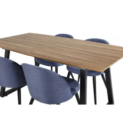 Inca e Spisebordssæt - Sort, Blå og Natur