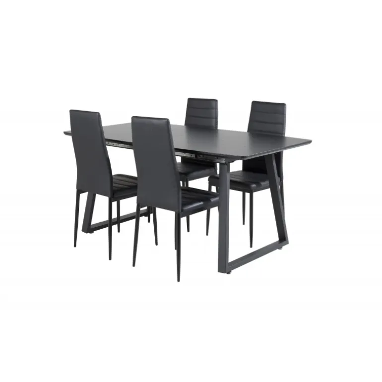 Inca e Spisebordssæt - Sort