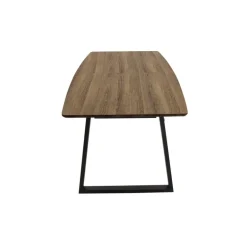 Inca Spisebord 160 cm kan udvides til 200 cm - Sort og Natur