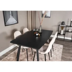 Inca t Spisebordssæt - Beige og Sort