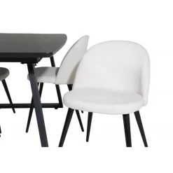 Inca t Spisebordssæt - Beige og Sort