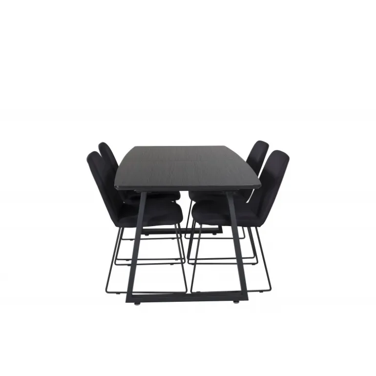 Inca t Spisebordssæt - Sort