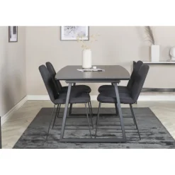 Inca t Spisebordssæt - Sort