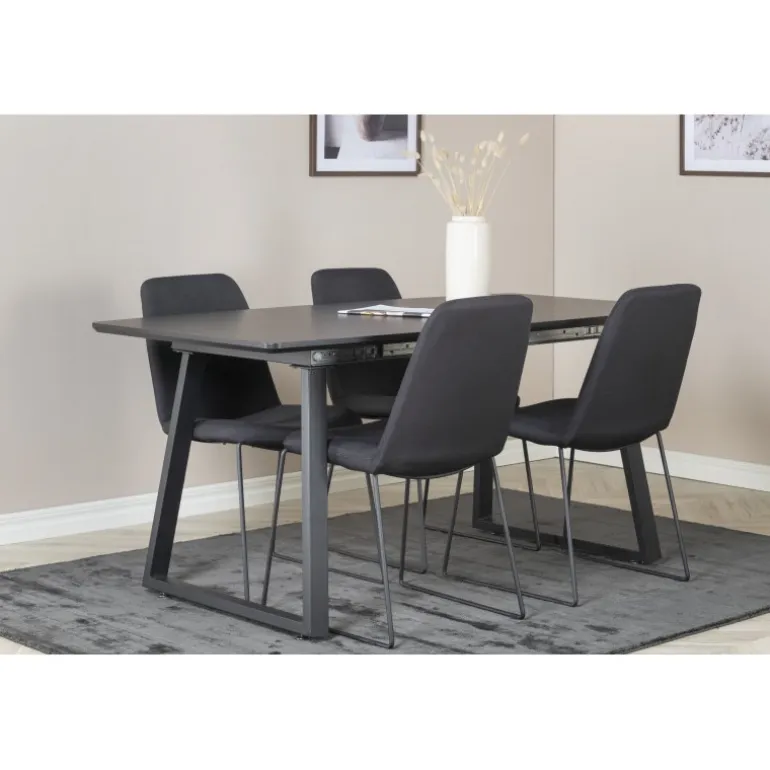 Inca t Spisebordssæt - Sort