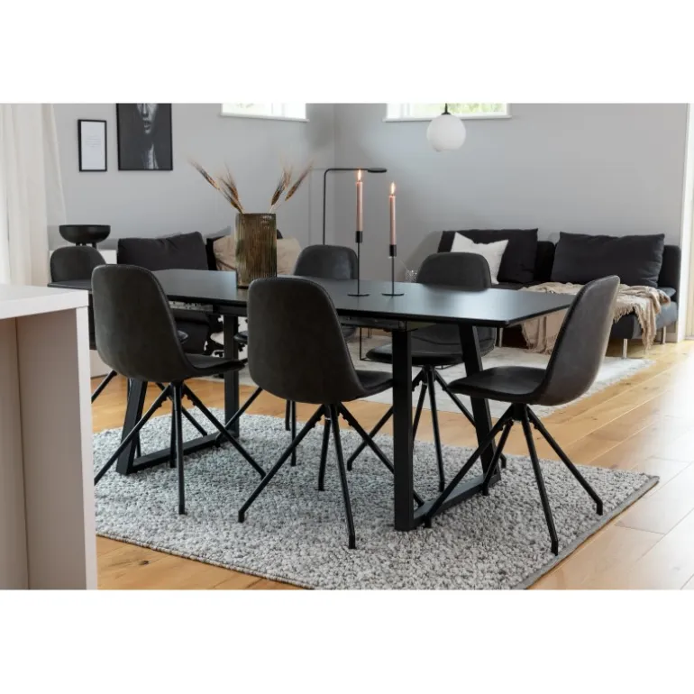 Inca t Spisebordssæt - Sort