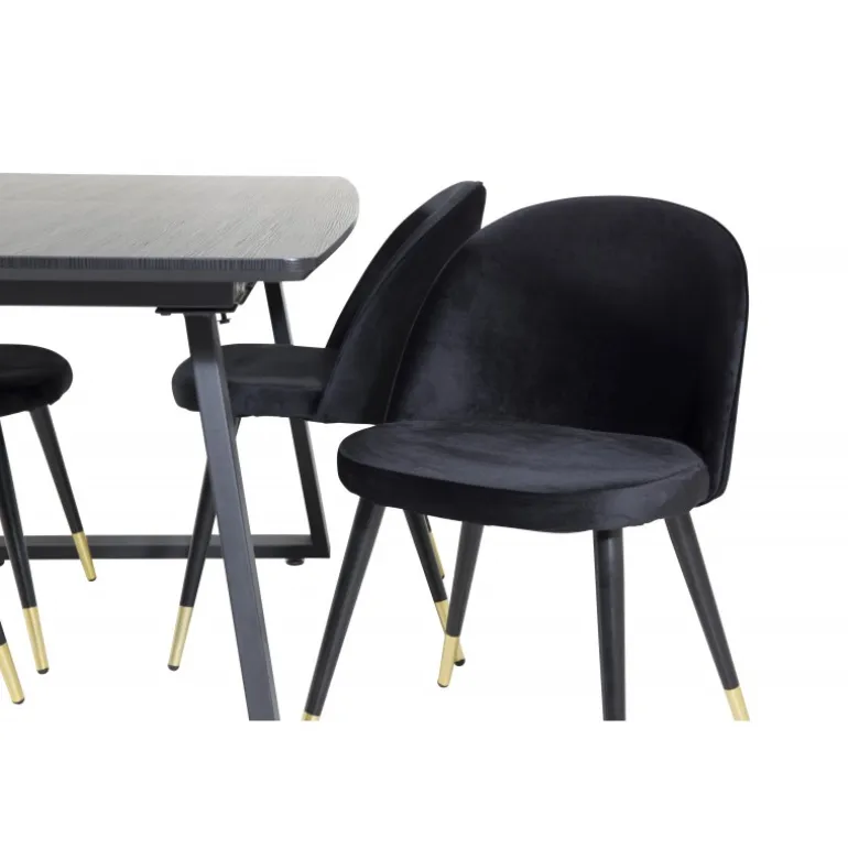 Inca t Spisebordssæt - Sort