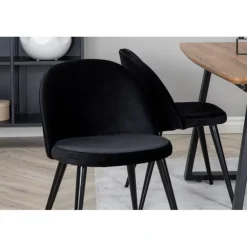 Inca t Spisebordssæt - Sort og Natur