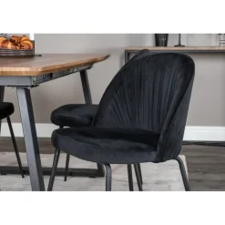 Inca t Spisebordssæt - Sort og Natur