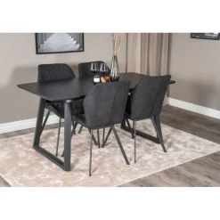 Inca t Spisebordssæt - Sort