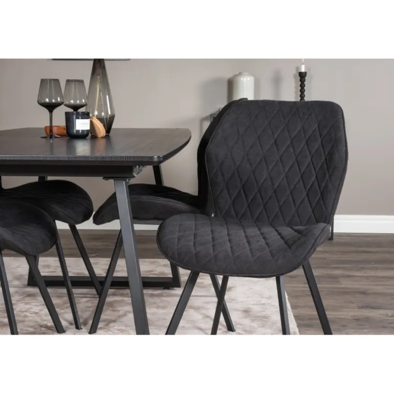 Inca t Spisebordssæt - Sort