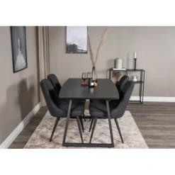 Inca t Spisebordssæt - Sort