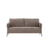 Indigo 2 personers Sofa - Beige og Sort