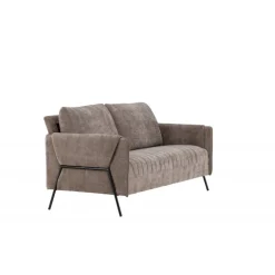 Indigo 2 personers Sofa - Beige og Sort