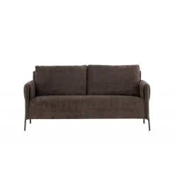 Indigo 2 personers Sofa - Sort og Brun