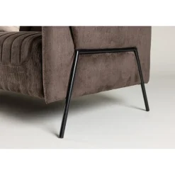 Indigo 2 personers Sofa - Sort og Brun