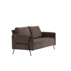 Indigo 2 personers Sofa - Sort og Brun